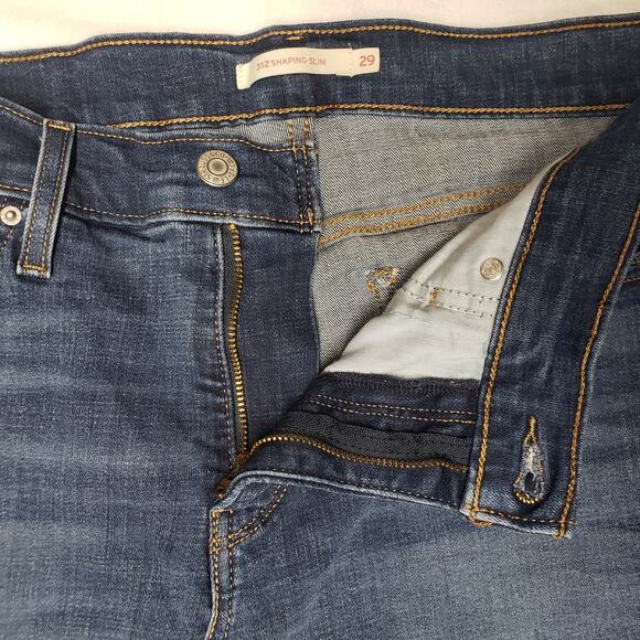 Levi’s 312 Shaping Slim Jeans – Size 29, Mid-Rise, Stretch Denim - Picture 5 of 12